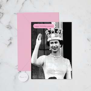 HAPPY BIRTHDAY PEASENT GREETING CARD