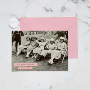 DRUNK AND DISORDERLY GREETING CARD