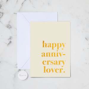 Love Cards: HAPPY ANNIVERSARY GREETING CARD