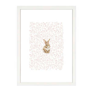 PINK BUNNY PRINT 1