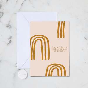 RAINBOW GREETING CARD