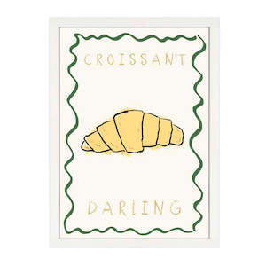 CROISSANT DARLING PRINT