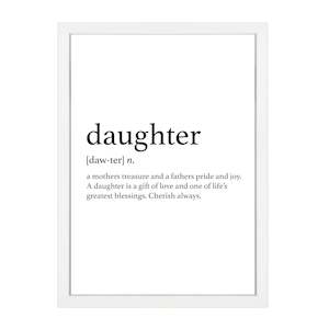 DAUGHTER PRINT