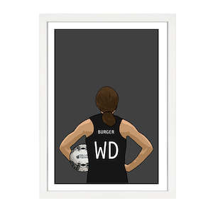 Kids Custom: CUSTOM NETBALL PRINT