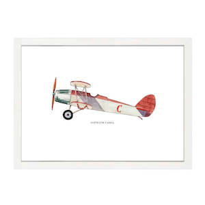 Gifts For Kids: SOPWITH CAMEL AEROPLANE PRINT