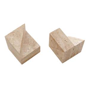 Travertine: Travertine Bookends