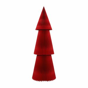 Gifts For Her: Paper Christmas Tree, Red Medium
