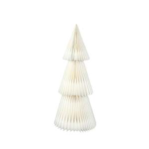 Paper Christmas Tree, Beige Medium