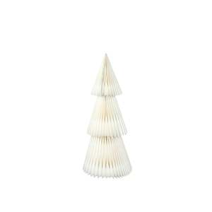 Gifts For Her: Paper Christmas Tree, Beige Small