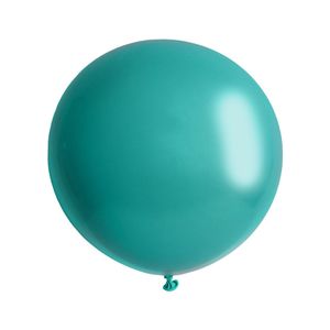 24"/60cm Round Fashion TEAL Tuftex Plain Latex #02428- Pack of 5