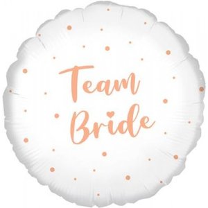 18" Foil Sparkle Fizz Team BRIDE Rose Gold #AP210825