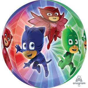 16" Foil ORBZ balloon PJ MASKS Clear #34678
