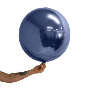 Balloon Ball 20" Metallic Navy #289025 - Each