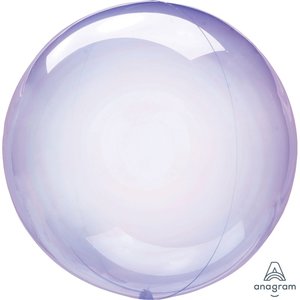Clearz: Crystal CLEARZ Purple 20"/50cm Balloons #A82851 - Each