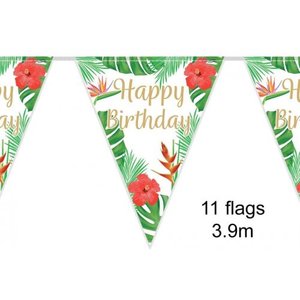 Flag Bunting Tropical BIRTHDAY #OT632608