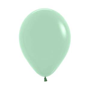 30cm Latex: 12"/30cm Latex Sempertex Pastel Dusk GREEN TEA 25Pk - #20019364
