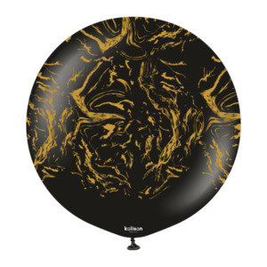 60cm Latex: 24" Latex Space NEBULA Black/Gold 1 pack #K22458447