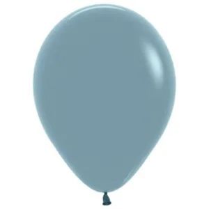 Pick A Bunch: 30cm/12" Latex Pastel Dusk BLUE 18 pack #710140