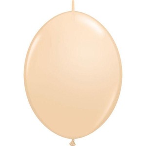 Quick Links Solid Colours: 30cm Quick Link Blush Qualatex Quick Link Balloons #99871 - Pack of 50