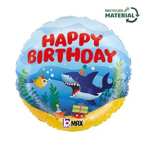 18" Foil BIRTHDAY Ocean Party #26063
