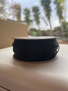 Adhesive Lines: China KNOT - Garland Cord BLACK 100m #PMGCBLK