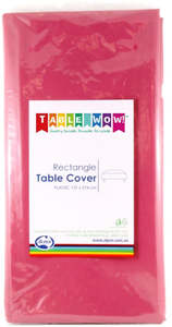 Fixtures Displays 1: Tablecover BURGUNDY Rectangular 137cm x 274cm #AP388152