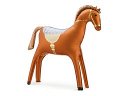 Animals: 112cm x 97cm Foil Shape Balloon HORSE Brown #FB274