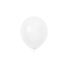 12cm Fashion Latex: 12cm/5" Latex Occasions WHITE bag of 50 #202948