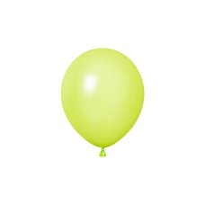 12cm Fashion Latex: 12cm/5" Latex Occasions LIME GREEN bag of 50 #202945