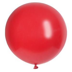 36"/90cm Round RED Tuftex Plain Latex #03607- Pack of 2