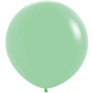 90cm Round Fashion MINT GREEN Plain Latex #7091026- Each
