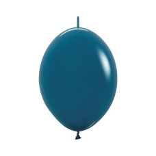 12" 30cm Latex LINKING Balloons Fashion DEEP TEAL #223114 - Pack of 50