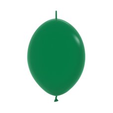 12" 30cm Latex LINKING Balloons Fashion FOREST GREEN #223113 - Pack of 50