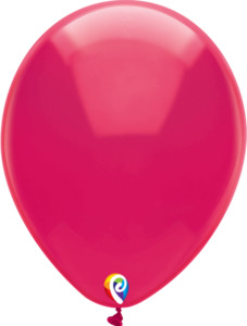 30cm Round Crystal Fuchsia Funsational Plain Pkg #71652- Pack of 50