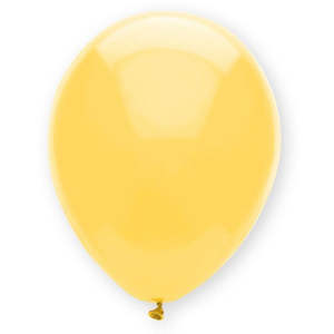 30cm Round Marigold Funsational Plain Pkg #71380- Pack of 50