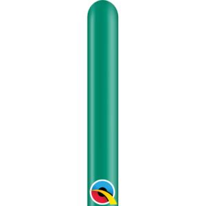 160Q Jewel Emerald Green Qualatex Plain Latex #43909 - Pack of 100