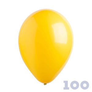 Party Basics 12" 30cm Fashion Goldenrod 100 bag PB216100