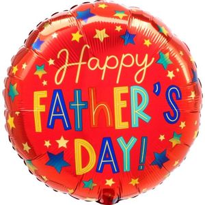 18" Foil Happy FATHER'S Day Stars #44300
