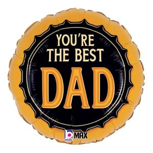 18" Foil Best DAD Beer #26175