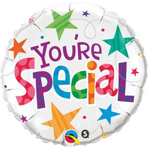 45cm Round Foil You're Special Stars #33341 - Each (Pkgd.)