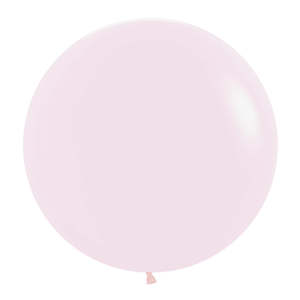 90cm Matte Pastel PINK FS 1 per pack #7091609