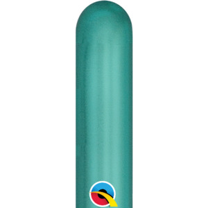 Last Chance Qualatex: 260Q Chrome Green Qualatex Plain Latex #58285 - Pack of 100