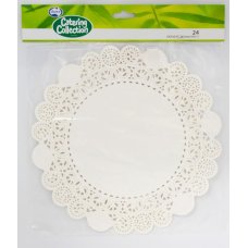 Doilies Doyleys: Paper DOYLEY/Doilies WHITE 10.5" P24 #AP372514
