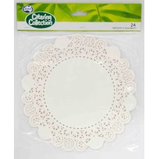 Doilies Doyleys: Paper DOYLEY/Doilies WHITE 8.5" P24 #AP372512
