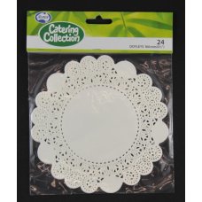 Doilies Doyleys: Paper DOYLEY/Doilies WHITE 6.5" P24 #AP372510