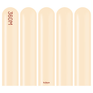 New: 360 Kalisan Standard BLUSH Plain Modelling Latex #10323392 - Pack of 50