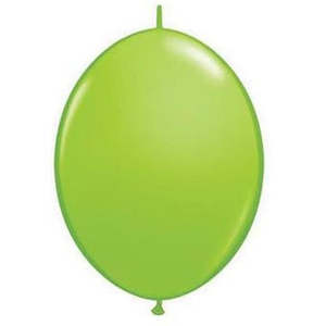15cm Quick Link Lime Green Qualatex Quick Link Balloons #90178 - Pack of 50