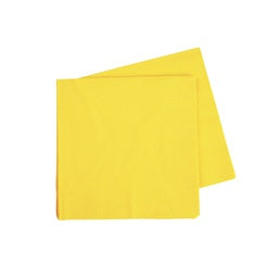 New: Dinner Napkin CANARY YELLOW Pack of 40 #FS6073CYP