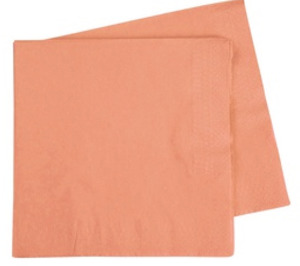 Dinner Napkin PEACH Pack of 40 #FS6073PCP