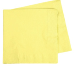 Dinner Napkin PASTEL YELLOW Pack of 40 #FS6073PYP
